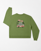 PiliPili Ladies Crop Top In Green
