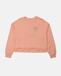 PiliPili Ladies Crop Top In Peachy Pink